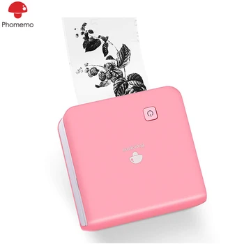 

Phomemo Original M02 Pro Mini Photo Printer Bluetooth Thermal Pocket Printer with Unique Type-C Interface 300DPI Pocket Printer