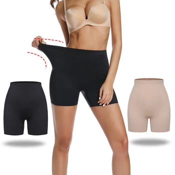 

Waist Trainer Corset Butt Lifter Seamless Underwear Panties Belly Control Boyshort Shaper Safety Shorts Soft Invisible Briefs XL