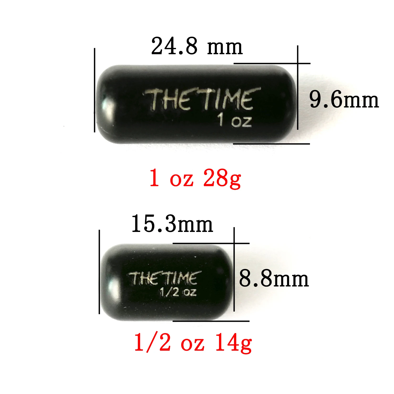 Bullet Weights Bass Casting Sinkers - 1oz