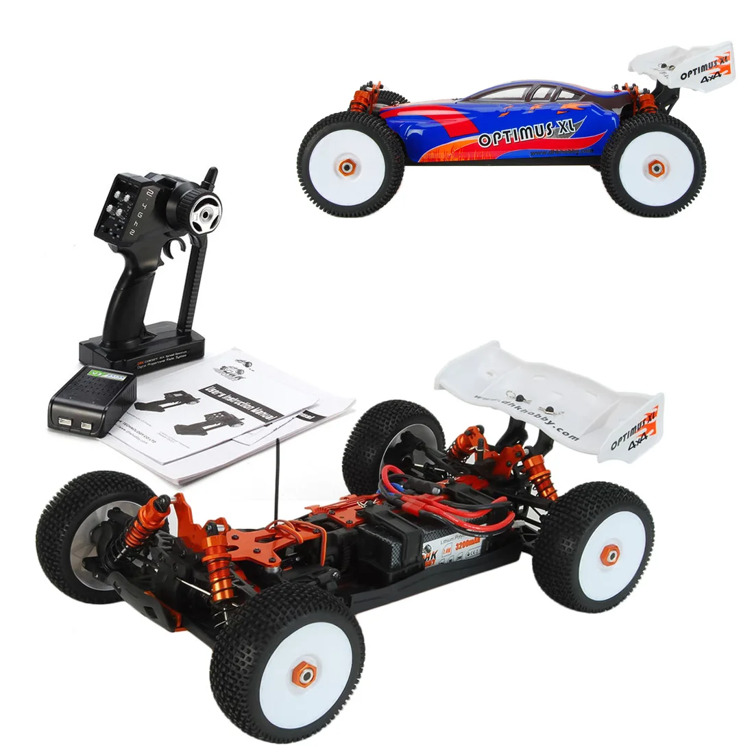 DHK 8381 Optimus 1/8 4WD 100A бесщеточный Электрический внедорожник RC гоночный автомобиль TRT