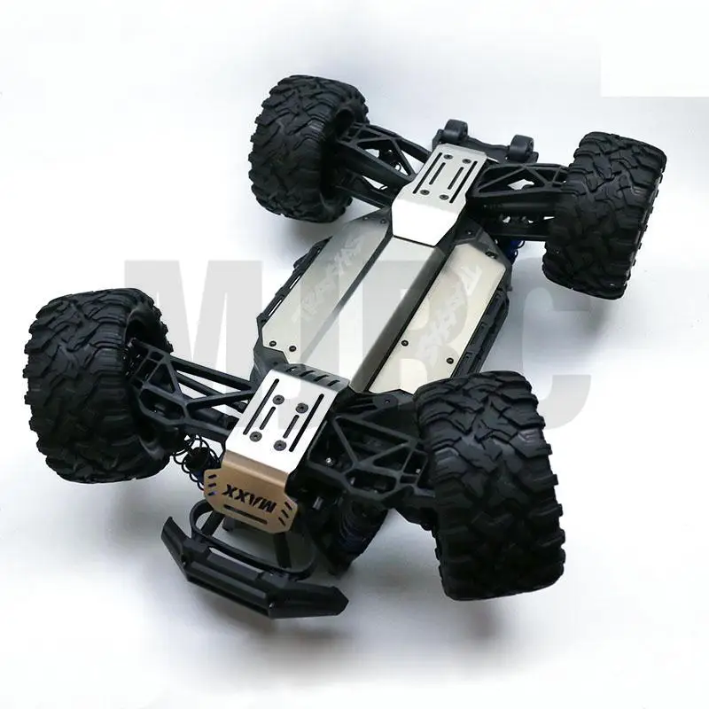 Радиоуправляемый автомобиль TRAXXAS 89076-4 1/10 x-maxx бампер шасси Броня Защита противоскользящая пластина для Traxxass xmaxx опция обновления