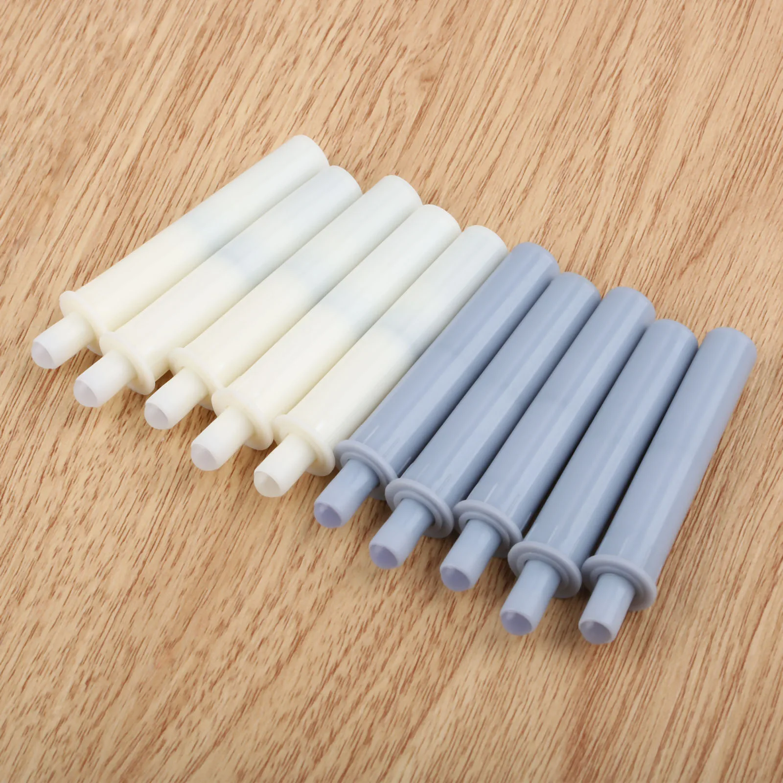 5PCS Plastic Soft Quiet Close Kitchen Cabinet Door Drawer Closer Silencer Damper ers Furniture Hardware 62mm*9mm