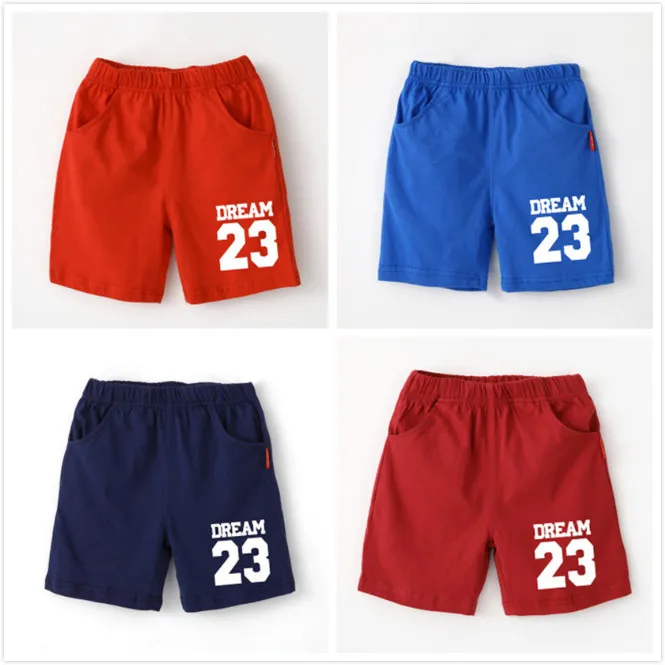 

2020 Summer Cotton Boy Sports Casual Pants Tight Waist Handsome Pocket Solid Color Children Baby Boy Pants 2-10T