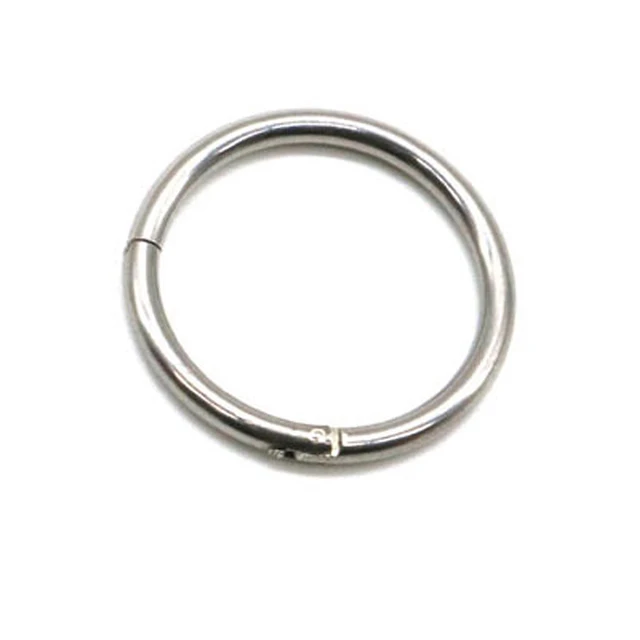 Hinged Septum Clicker Segment Nose Ring Lip Ear Cartilage Ear Helix Body Piercing Jewelry  Surgical Steel Ring Hoop Sliver