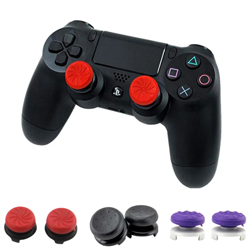 

High Joystick Caps For Dualshock 4 PS4 Pro Slim Controller For PS4 CQC FPS Grip Extended Thumbstick Thumb Sticks Grips