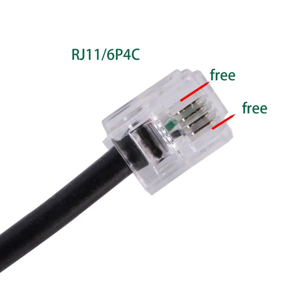 APC PDU용 직렬 어댑터 케이블, DB9 to RJ11, RJ12, RS232, 940-0144A
