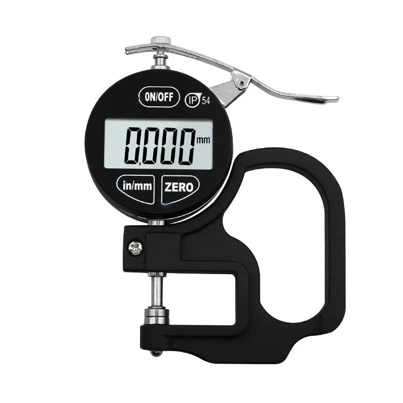 

Aluminum Alloy + Plastics IP54 Oil-proof High Precision Digital Thickness Gage Electronic Gauge Ruler New Arrivals