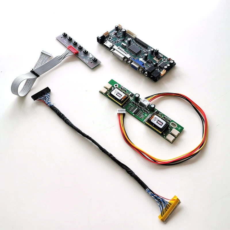 Для M190EG01 V2 V3 HDMI+ VGA+ DVI ЖК-монитор панель 1" 1280*1024 CCFL LVDS 30Pin M. NT68676 экран контроллер привода DIY kit