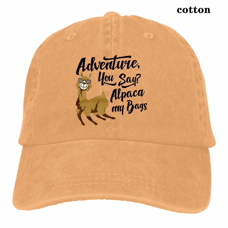 Alpaca My Bags WHT бейсбольная кепка для мужчин и женщин, Кепка-Дальнобойщик, модная Регулируемая Кепка - Цвет: 3-Natural