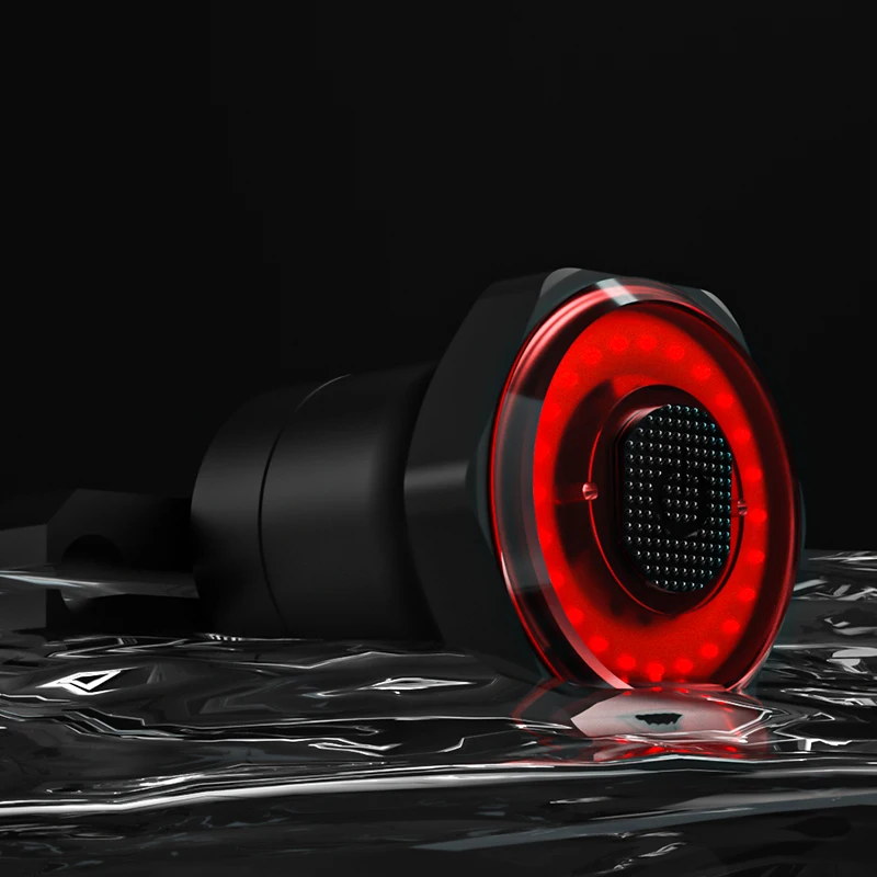 

Bicycle Light MEROCA Intelligent Induction Brake Taillights Mountain Bike Lights Usb Charging Road Bike Night Riding Taillight