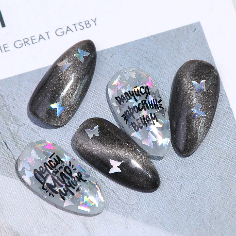 AB Color Nail Glitter Sequins