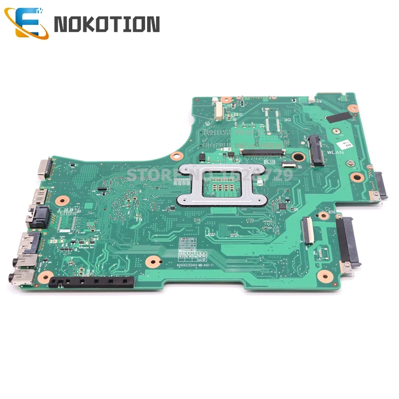 NOKOTION 1310A2332402 V000218080 основная плата для Toshiba Satellite L650 материнская плата для ноутбука HM55 DDR3 Бесплатный процессор