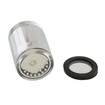 

Water Tap Temperature Control Led 3clors Faucets Nozzle Light-Up Shower Blinking RGB Glow Luminous Kitchen