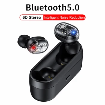 

M13 Mini TWS Bluetooth Earphone 5.0 with Mic Touch Control Wireless Earbuds Waterproof Wireless Headset In-ear Music Earbud