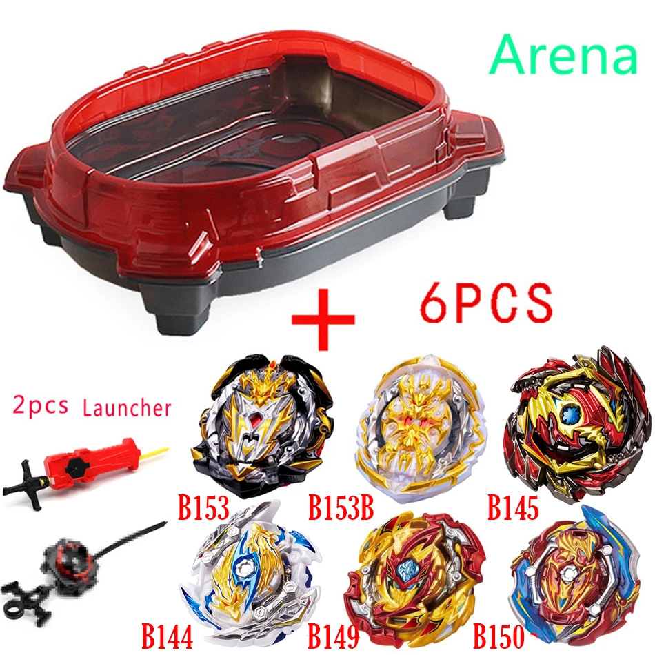 Takara Tomy Топы пусковые установки Beyblade Burst B154 игрушки Арена продажа Bey Blade Achilles Bayblade