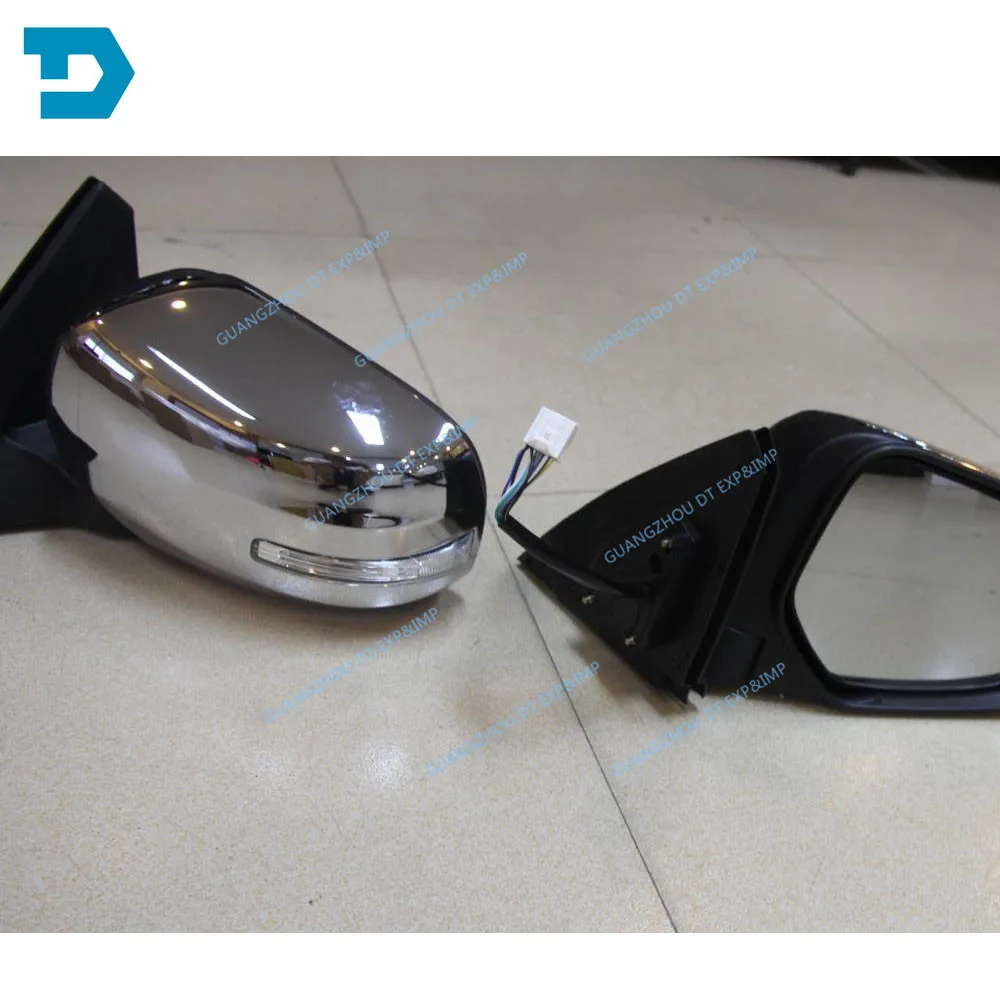 LHD cars SIDE MIRROR FOR PAJERO SPORT REAR MIRROR FOR MONTERO SPORT FOR TRITON TURNING LAMP WITH HEAT FOR l200 LHD