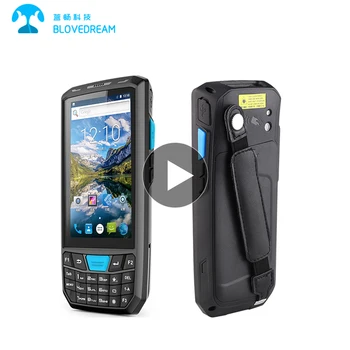 

Factory Cheap Wireless Android 8.1 OS Handheld Mobile NFC RFID Reader with 4G GPS WiFi Bluetooth Laser Barcode Reading Support