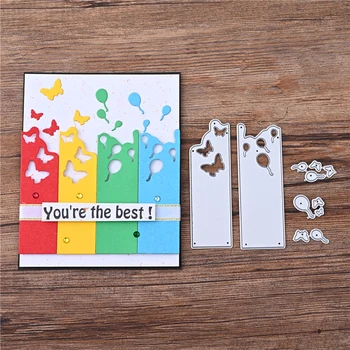 

YaMinSanNiO Bookmarks Metal Cutting Dies DIY Lable Tag Dies Crafts For Paper Card Making Scrapbooking Embossing Stencil Die Cuts