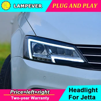 

Car Styling Head Lamp for V W Jett a Mk6 LED sagitar Headlight 2012-2018 Headlights LED DRL Bi Xenon Lens High Low Beam