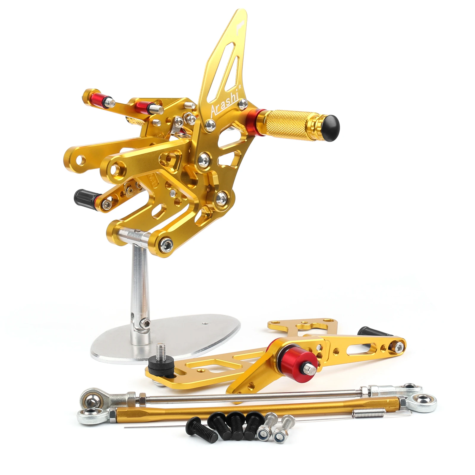Areyourshop для Yamaha MT-10 FZ-10- Rearset задний Набор подножки регулируемые мотоциклетные подножки