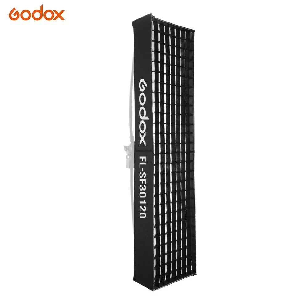 Набор софтбоксов Godox FL-SF30120 с сотовой сеткой мягкая ткань сумка для переноски