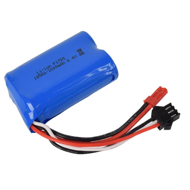 Rc Car Battery 6.4v 1000mah, Wltoys Parts Batteries