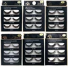 SHIDISHANGPIN 3 pairs 29 styles 3D Faux Mink Hair Soft False Eyelashes Fluffy Wispy Thick Lashes Handmade Lash Eye Makeup Tools ► Photo 1/6