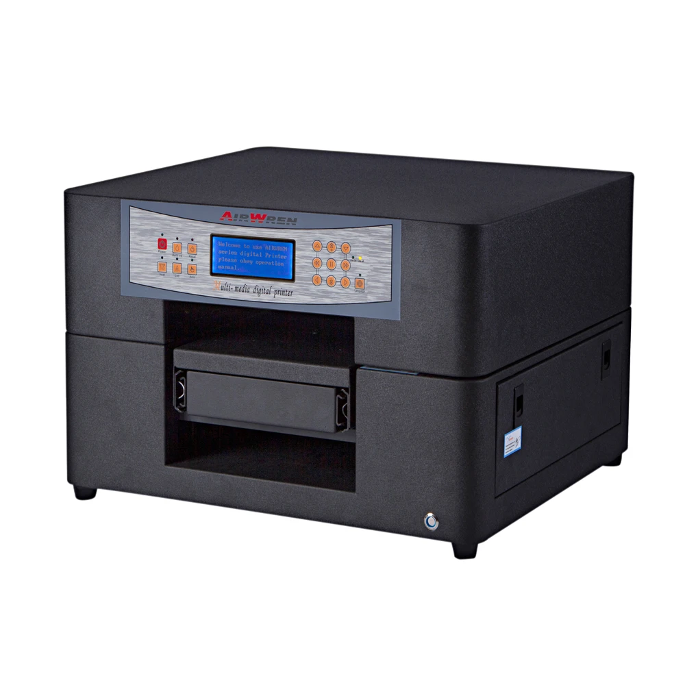 A4 Size Multi purpose Leather Printing Machine UV Inkjet LED Flatbed