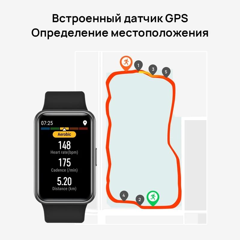смарт часы HUAWEI Watch Fit GPS. AMOLED экран 1 64 дюйма|Мониторинг сна[Ростест Доставка от2