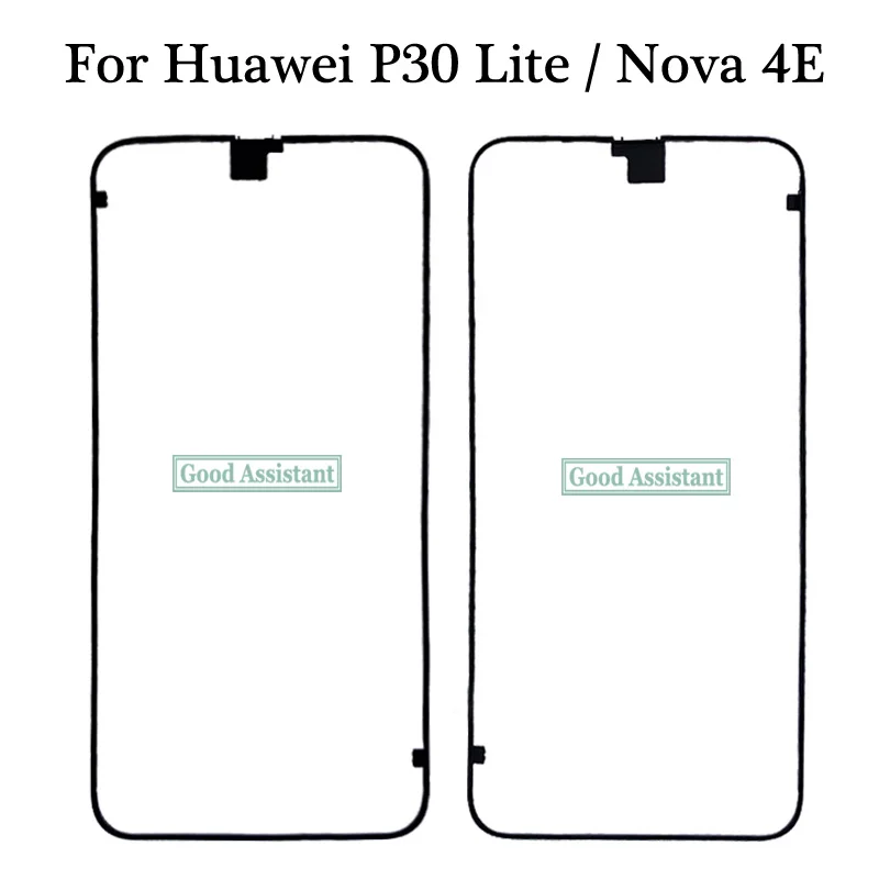 Для Huawei P30 Lite/Для Nova 4E Φ Передняя панель корпуса ЖК-дисплей лицевая рамка |