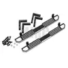 2PCS Metal Black Side Pedal Rock Sliders for 1/10 RC Crawler Car Trax TRX4 TRX-4 6