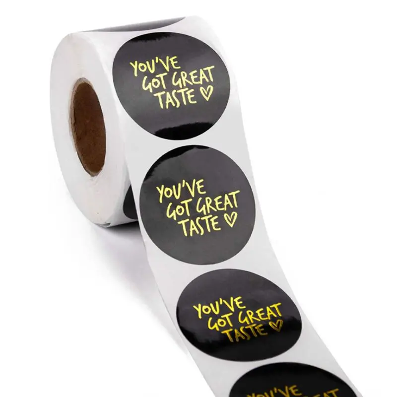 500pcs/roll Round You