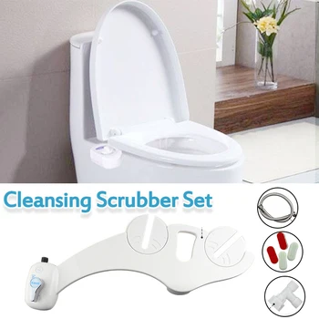

Non-Electric Toilet Seats Cover Bidet Bathroom Bidet Faucet Simple Clean Toilet Seat Cover Washing Shower Bidet Water Sprayer