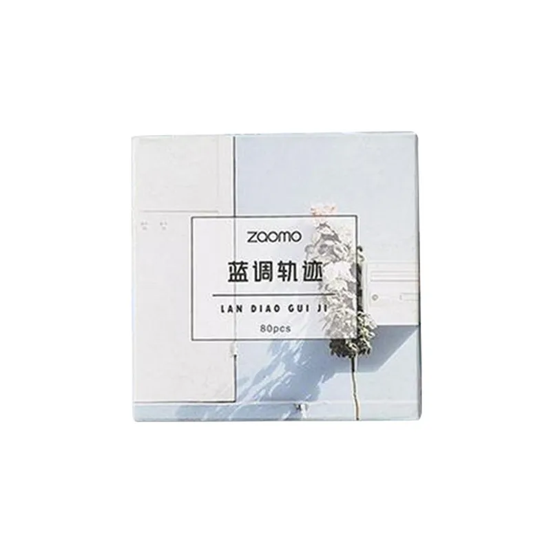 Boxed Paper Stickers 80 Card Stickers Hand Account DIY Daily Material Cartoon Stickers Muraux Pour Enfants Chambres 30NOV224