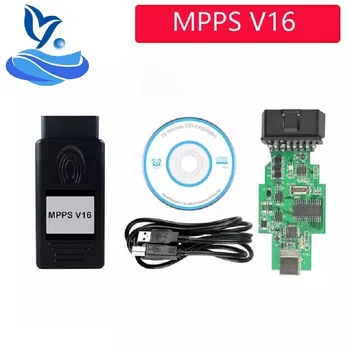 

MPPS V21 MPPS Cable MPPS V18 V16 V13 ECU Chip Tuning Read&Write ECU Flasher For RDC15 EDC16 EDC17 MPPS V21