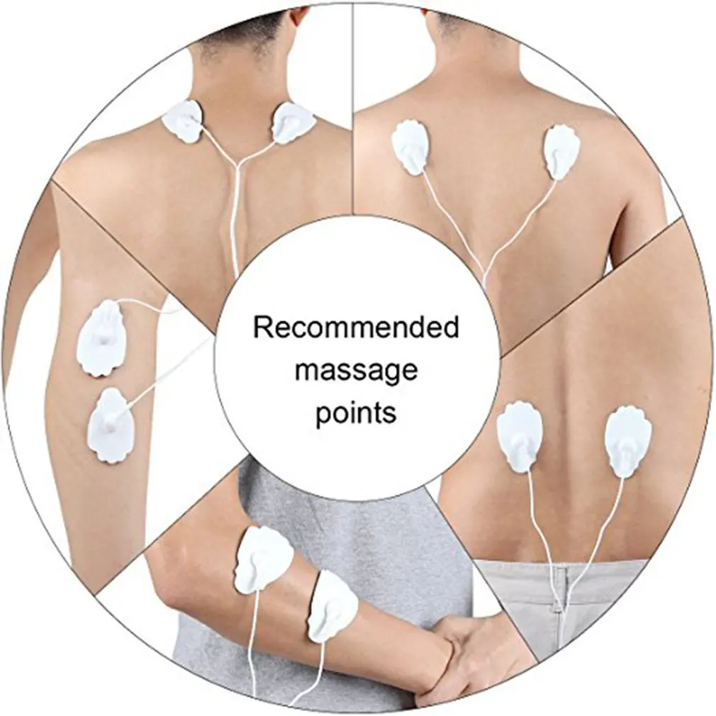 Massage Handheld Charging Small Mini Pulse Massager Multi-function Digital Meridian Digital Electronic Acupuncture