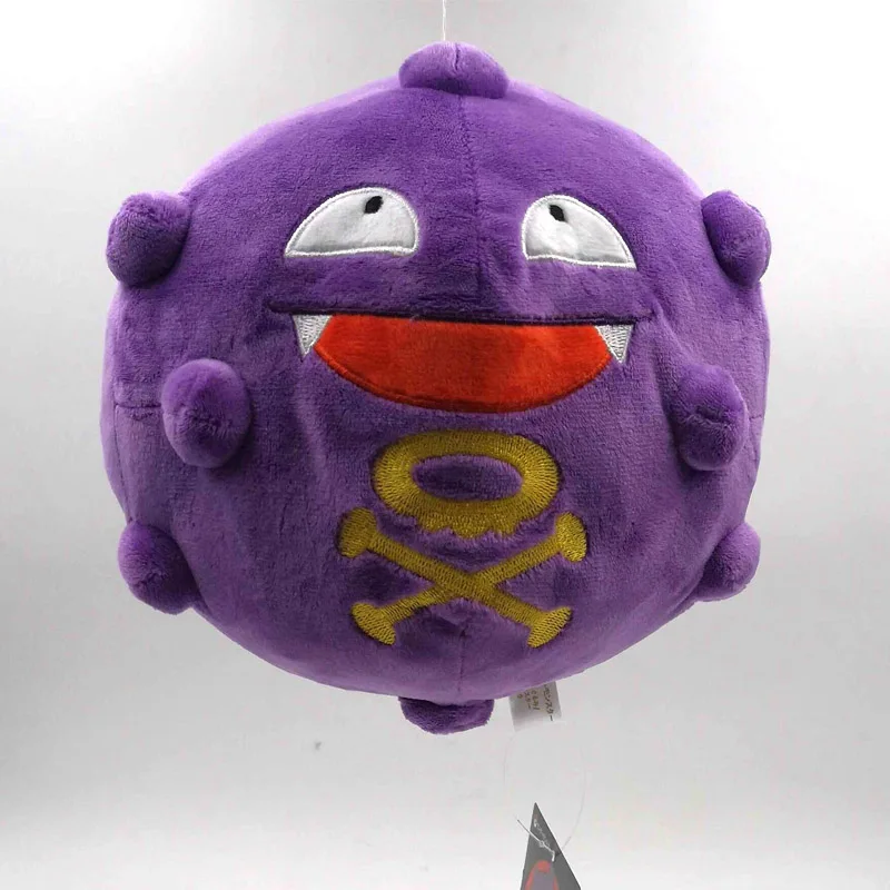 TAKARA TOMY Покемон японского аниме Koffing плюшевые милые игрушки для детей подарок мягкие Kawaii куклы Хэллоуин забавные - Цвет: 20cm Koffing