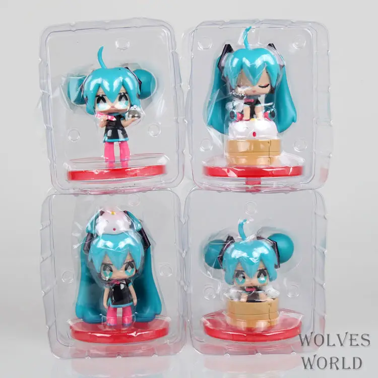 

Hatsune Miku 4-Cute Chinese Buns Mother Hatsune White Paradise Ver Anime Figurine Boxed Garage Kit