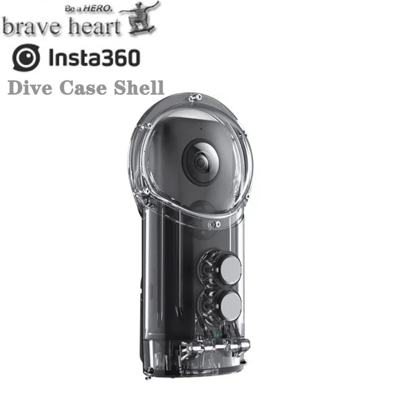Insta360 ONE X селфи палка набор+ многофункциональная 360 поворотная ручка пуля время комплект аксессуаров - Цвет: 1x waterproof case