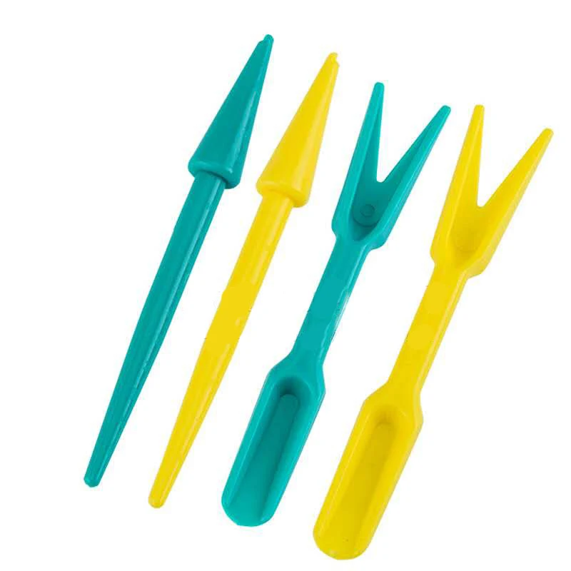 

2pcs/set Seeders Transplanting Device Planters Digging Tools Seedling Garden Nursery Trays Seeder for Gardening Supplies Tools