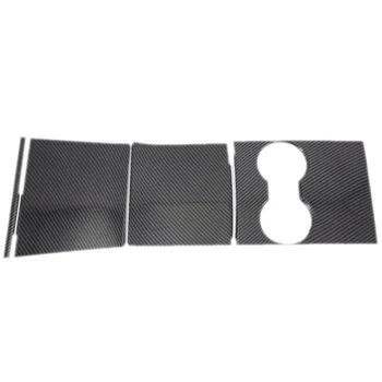 

Accessories Fit for Tesla Model 3 2018 2019 Abs Front Seat Center Console Water Cup Holder Panel Molding Cover Kit Trim