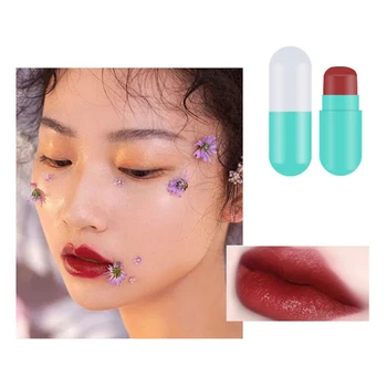 

5pcs Capsule Lipstick Set Lips Makeup Lipstick Lip Gloss Long Lasting Moisture Cosmetic Lipstick Sexy Red Lip Matte Makeup TSLM1