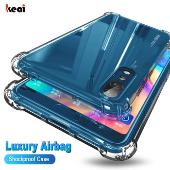 Перейти на Алиэкспресс и купить Противоударный чехол для Huawei P20 P30 P40 Pro P10 Mate 30 20 10 Lite Y5 Y6 Y7 Y9 Prime P Smart 2019 Honor 9 10 20 Pro 8X 9X Nova 3