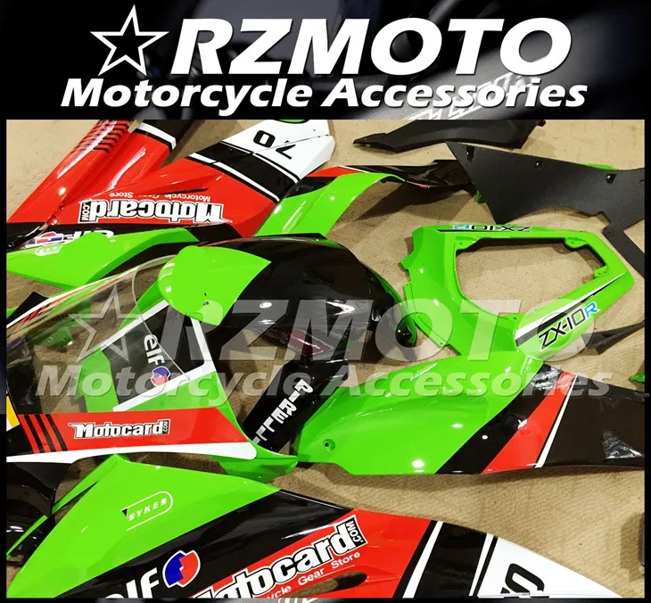 ABS мотоцикл обтекатель комплект для KAWASAKI ZX-10R 2011- год кузов литьевая форма Магазин № 2071