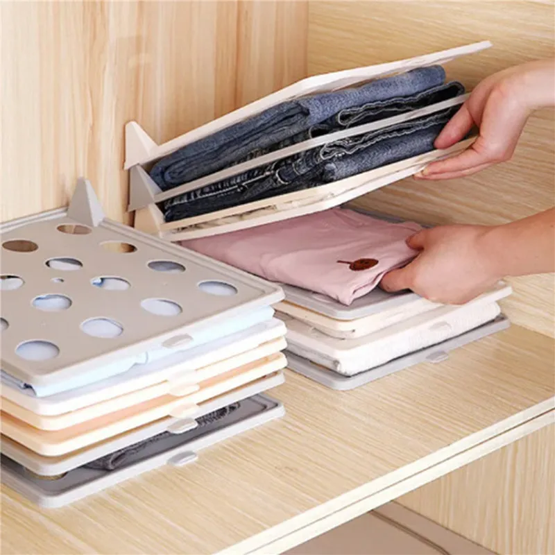PROD 1005003495410237 Shirt Organizer T Shirt Folder Board Clothing
Dividers Stackable T Shirt Document Lazy Folding Board Organizers
Wardrobe Storage