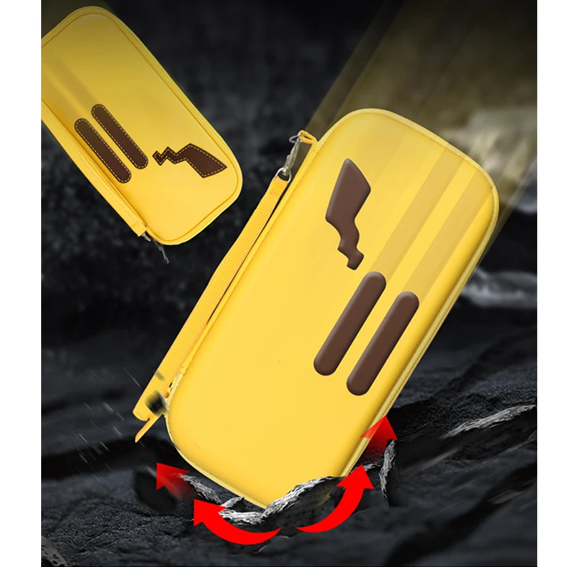 Портативный чехол для хранения из ЭВА, сумки для rend Switch Lite консоли, жесткие сумки для переноски для Switch Lite, чехол, аксессуары для пикачуса