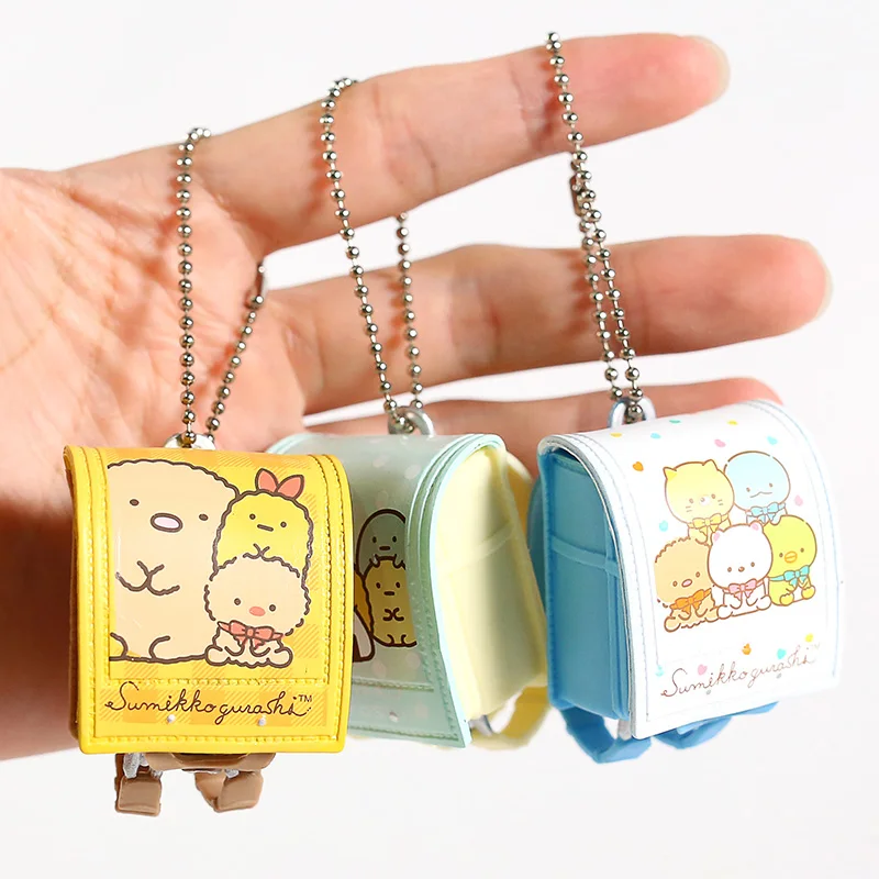 Sumikko Gurashi вещи в углу школьная сумка мини ПВХ Фигурки Подвески Игрушки Куклы 8 шт./компл