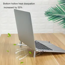 Портативная Алюминиевая Регулируемая подставка для ноутбука, складная подставка для ноутбука, подставка для ноутбука X-Stand для ноутбука Macbook Notobook
