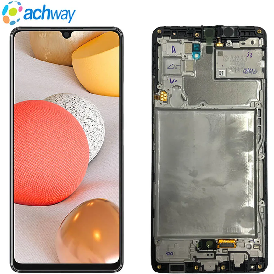 

6.6'' Super AMOLED A42 LCD Screen For Samsung Galaxy A42 5G A426 A426B LCD Display Touch Screen Digitizer Assembly Replacement