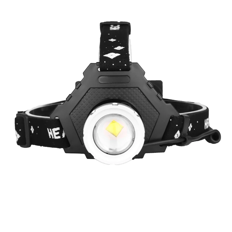 A-XHP50 Самый мощный светодиодный налобный фонарь XHP70.2 XHP50.2 с большим радиусом действия, водонепроницаемый фонарь с зумом, супер яркий фонарь для кемпинга с батареей 18650 - Испускаемый цвет: A-XHP50